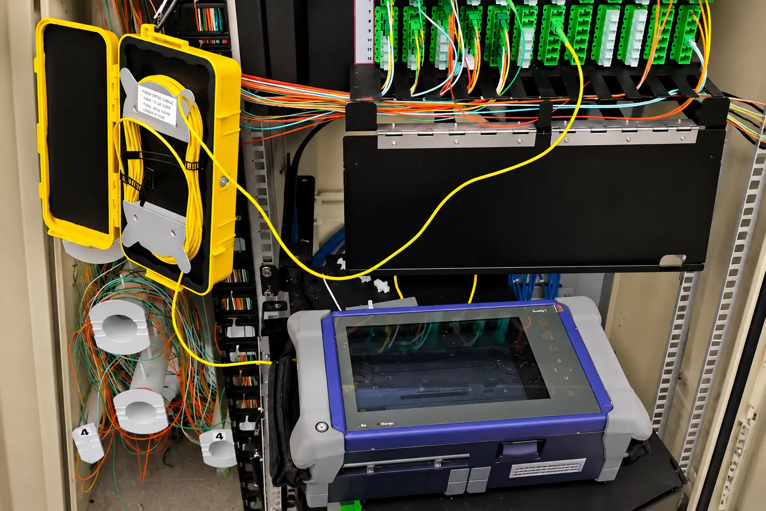 Raccordement d'un réseau fibre
